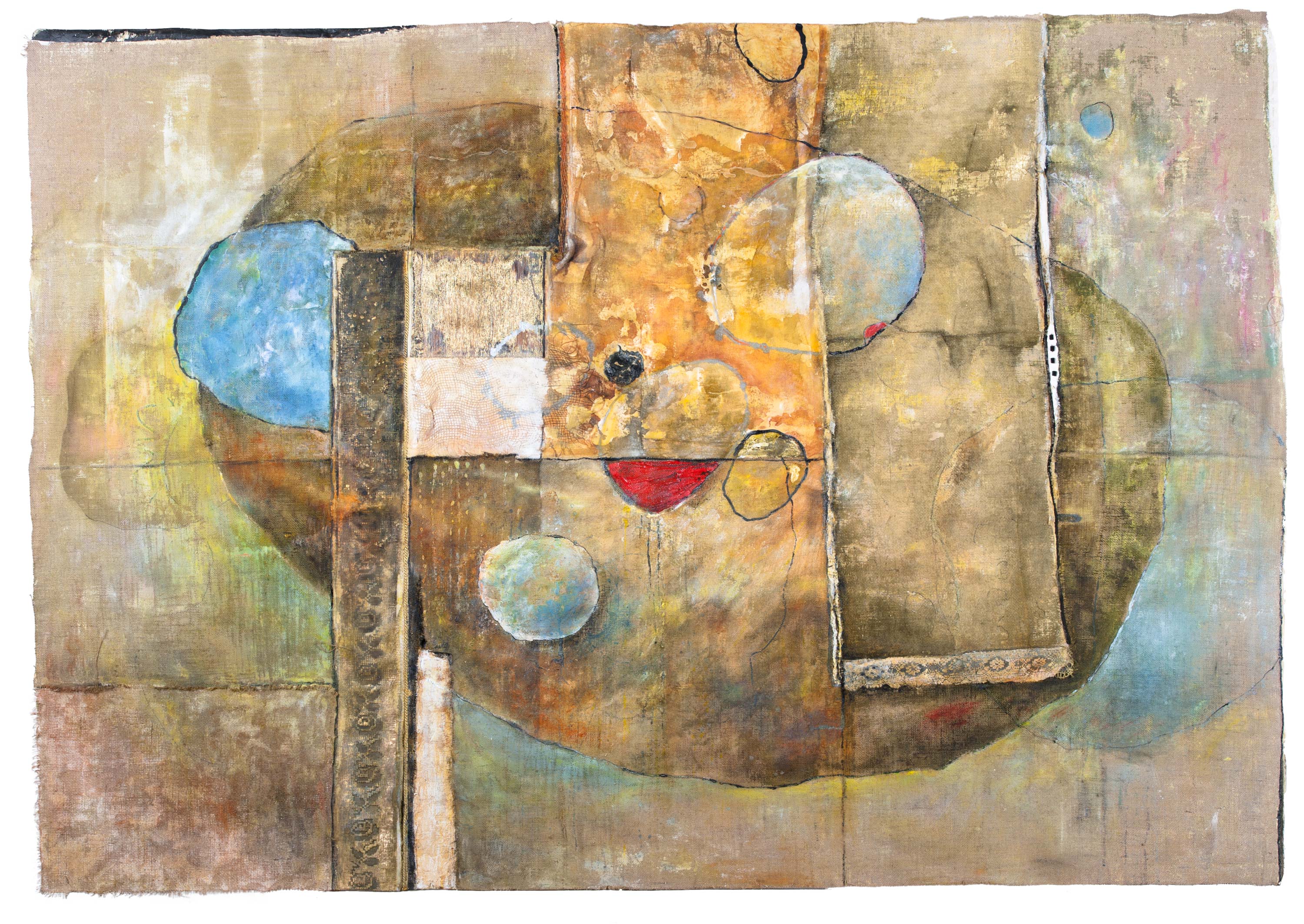 Meteoriten. 2012. 234 x 160 cm%