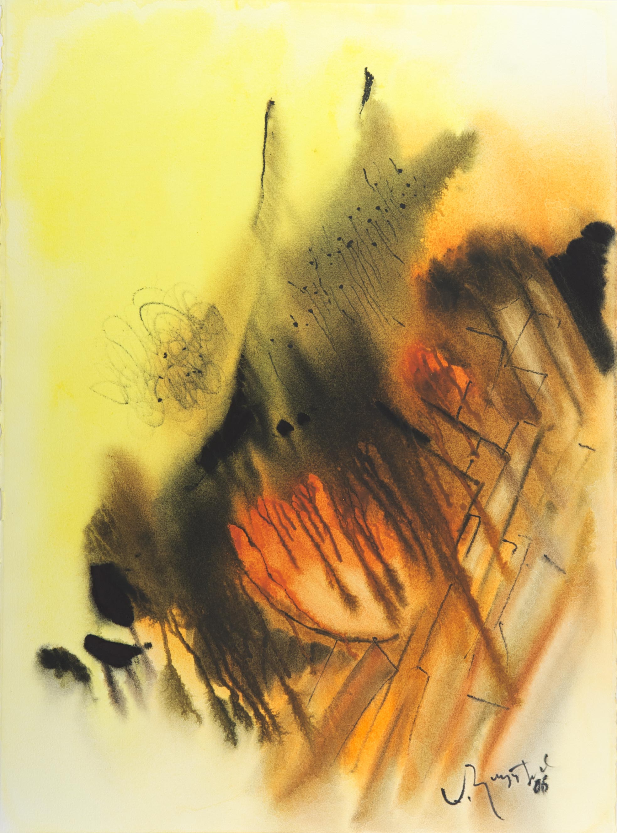 Ohne Titel. 2006. 56 x 76 cm%