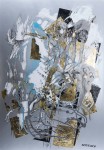Erdbeben. 1998. 70 x 90 cm