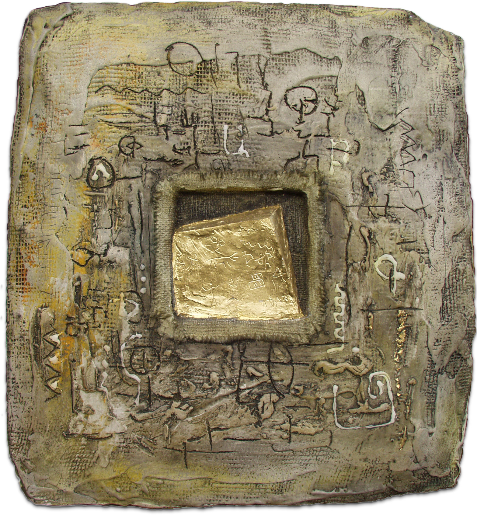 XI. 2010. 59 x 59 cm%