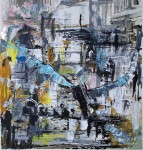 Wäscheleinen (Italien). 2016. 40 x 40 cm