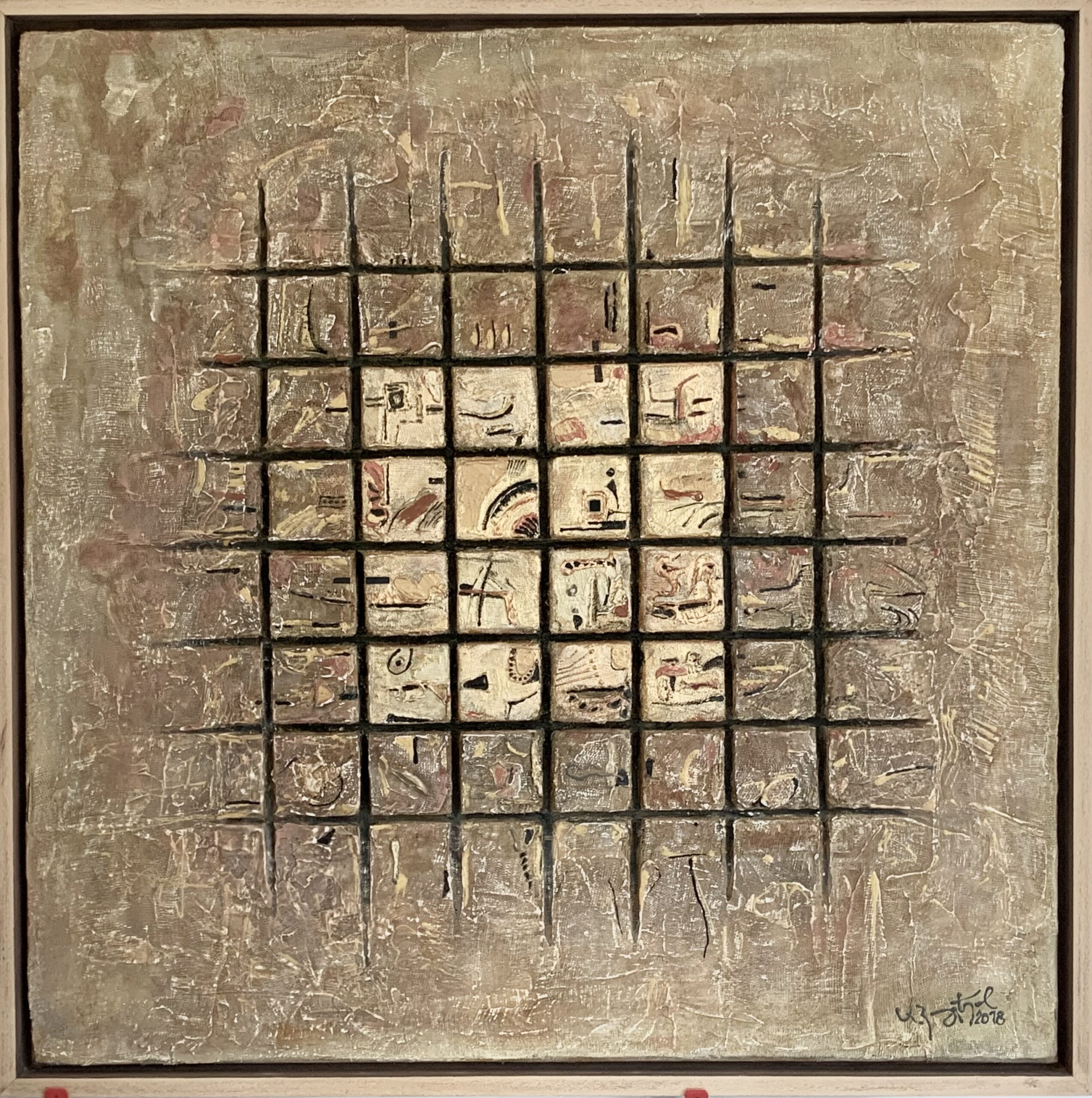 Raster. 2020. 100x100cm%