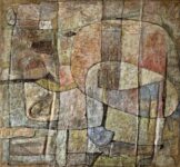 Die Königin und der Gärtner. 2023. 135 x 130cm.